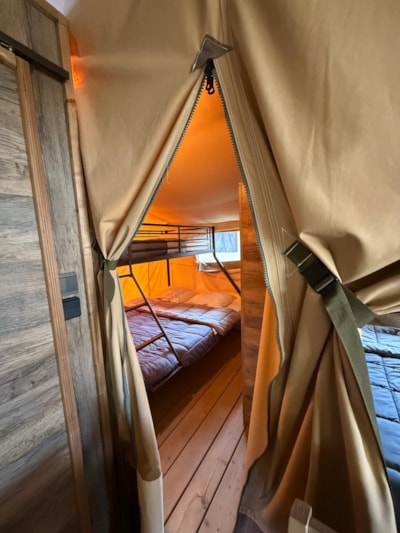 Kabana toilée de luxe - 34 m²
