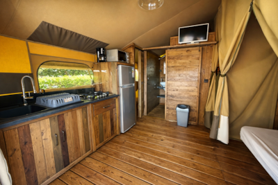 Kabana toilée de luxe - 34 m²