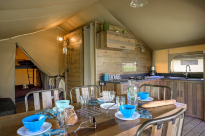 Kabana toilée de luxe - 46 m²