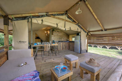 Kabana toilée de luxe - 46 m²