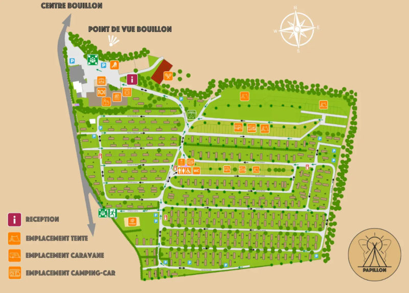 Kampeerplaats met stroom -