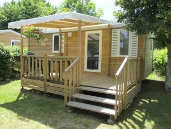Mietunterkunft - Mobilheim Komfort - Camping du Lac de Saint-Pardoux