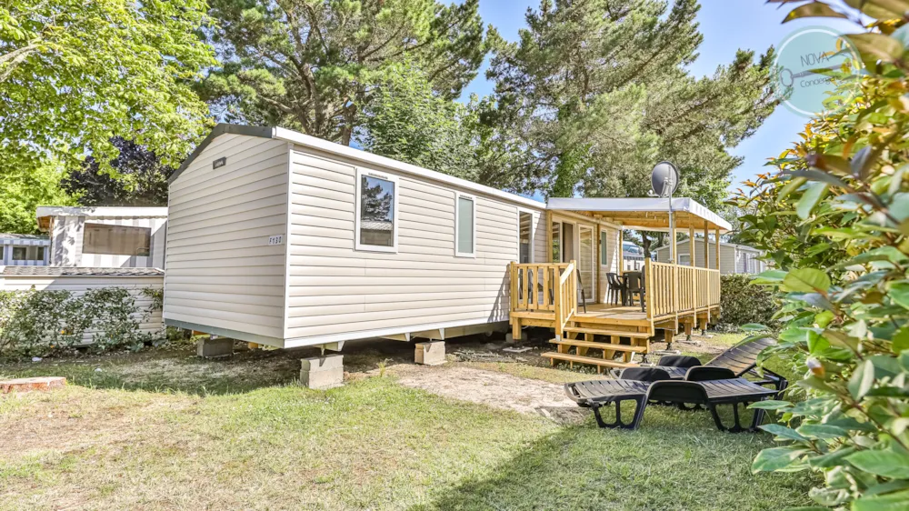 Location - Mobil Home Climatisé - Camping Bois Masson - Nova Conciergerie