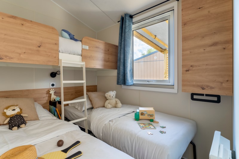 2-Schlafzimmer-Premium-Mobilheim