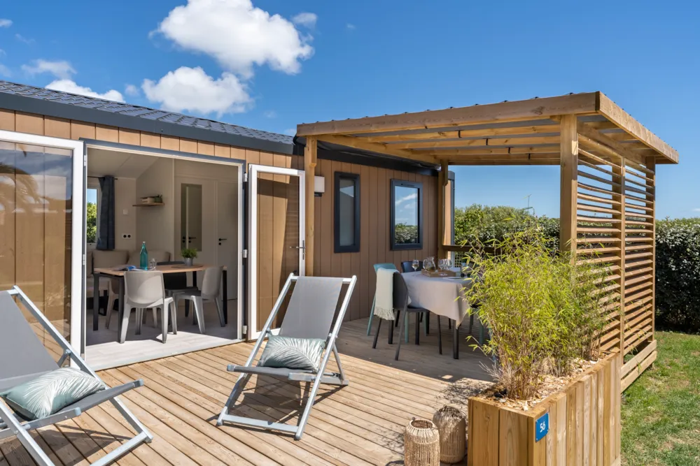 Location - Mobil-Home Premium - 3 Chambres - ROMANEE Cormoran