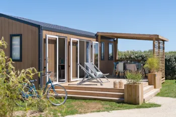 Mietunterkunft - Mobilheim Premium - 2 Schlafzimmer - ROMANEE Cormoran