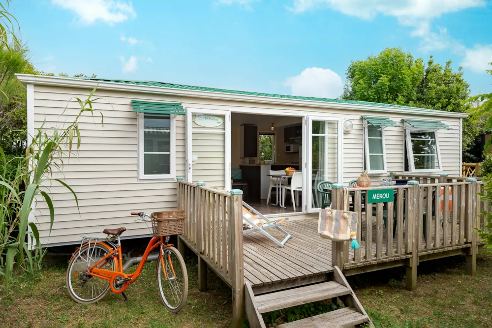 Location - Mobil-Home Confort - 2 Chambres - ROMANEE La Plage