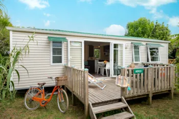 Mietunterkunft - Mobilheim Komfort - 2 Schlafzimmer - ROMANEE La Plage