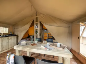 Mietunterkunft - Lodge Premium - 3 Schlafzimmer - Keine Sanitäranlagen - ROMANEE La Plage