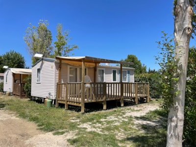 MOBIL-HOME 2 BEDROOMS - with air conditioning
