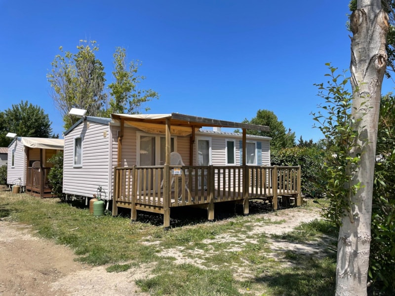 MOBIL-HOME 2 BEDROOMS - with air conditioning
