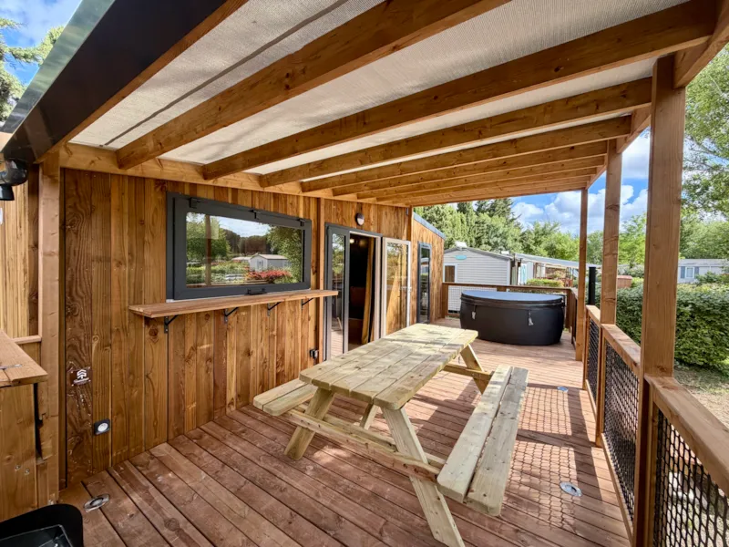 La Clairiere Seasonova - Cottage Signature, Jacuzzi Privatif, Clim