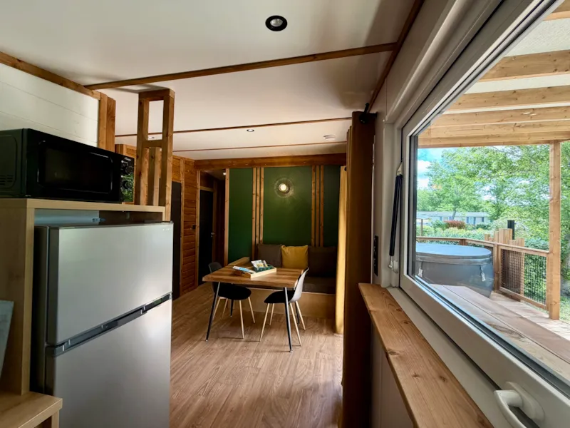 La Clairiere Seasonova - Cottage Signature, Jacuzzi Privatif, Clim