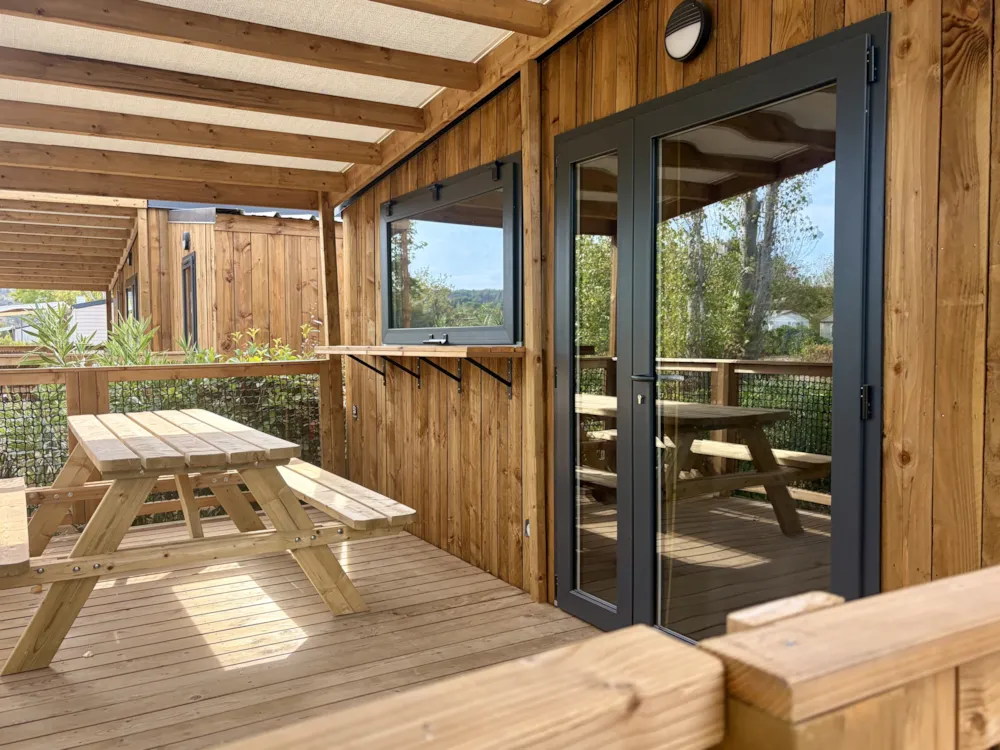 Location - Cottage Zen 2 Chambres Avec Clim - Camping Seasonova Ensoya