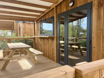 Accommodation - Cottage Zen 2 Bedrooms With Air Conditioning - Camping Seasonova Ensoya