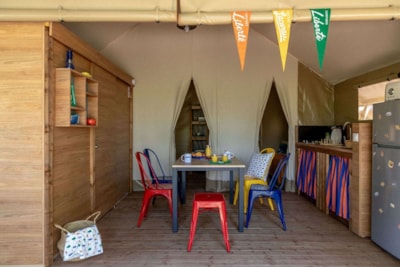 Lodge Tent - 2 bedrooms — 3