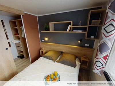 Mobile home Bien être with 2 bedrooms Signature without aircon