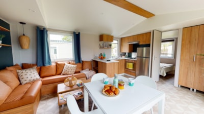 Mobile home Bien être with 3 bedrooms Signature with aircon