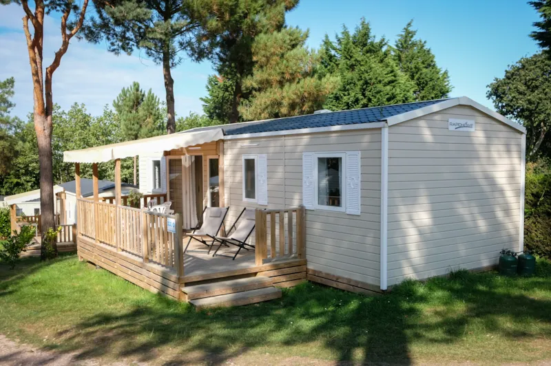 À L'ombre Des Tilleuls - Mobil-Home Xxl - 37 M² - 4 Chambres - 1 Salle De Bain - 1 Wc