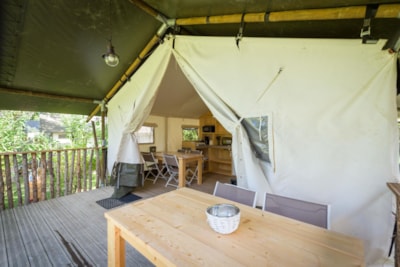 Premium Safari Unusual Tent 2 bedrooms - With Kitchen and own Sanitary - — 6