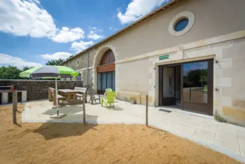 Mietunterkunft - Premium Ferienhaus Anjou 4 Zimmer - 100M² - Tv - Spüllmachine - 2 Badezimmer - - Camping de l'Etang Sites et Paysages