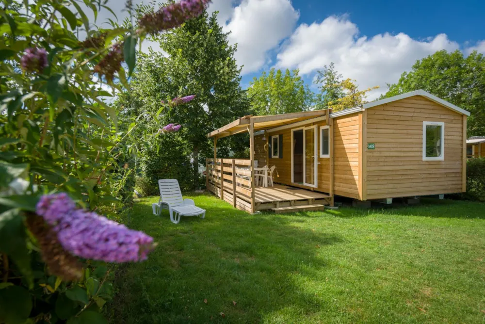 Location - Cottage Privilège 2 Chambres - Tv - Lave-Vaisselle - Camping de l'Etang Sites et Paysages