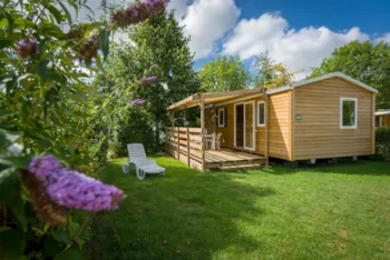 Mietunterkunft - Cottage Premium 2 Zimmer - Tv - Spüllmachine - - Camping de l'Etang Sites et Paysages