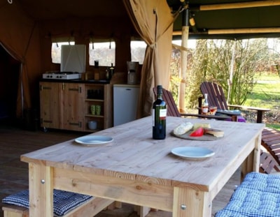 Unusual Tent Nature Confort Lodge 2 bedrooms - No sanitary - — 5