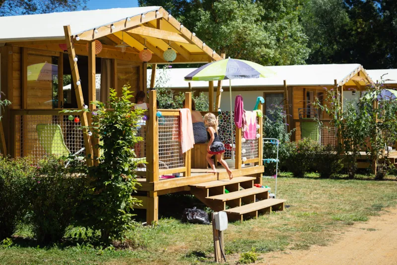 Chalet Insolite Premium Loire 2 Chambres - Tv