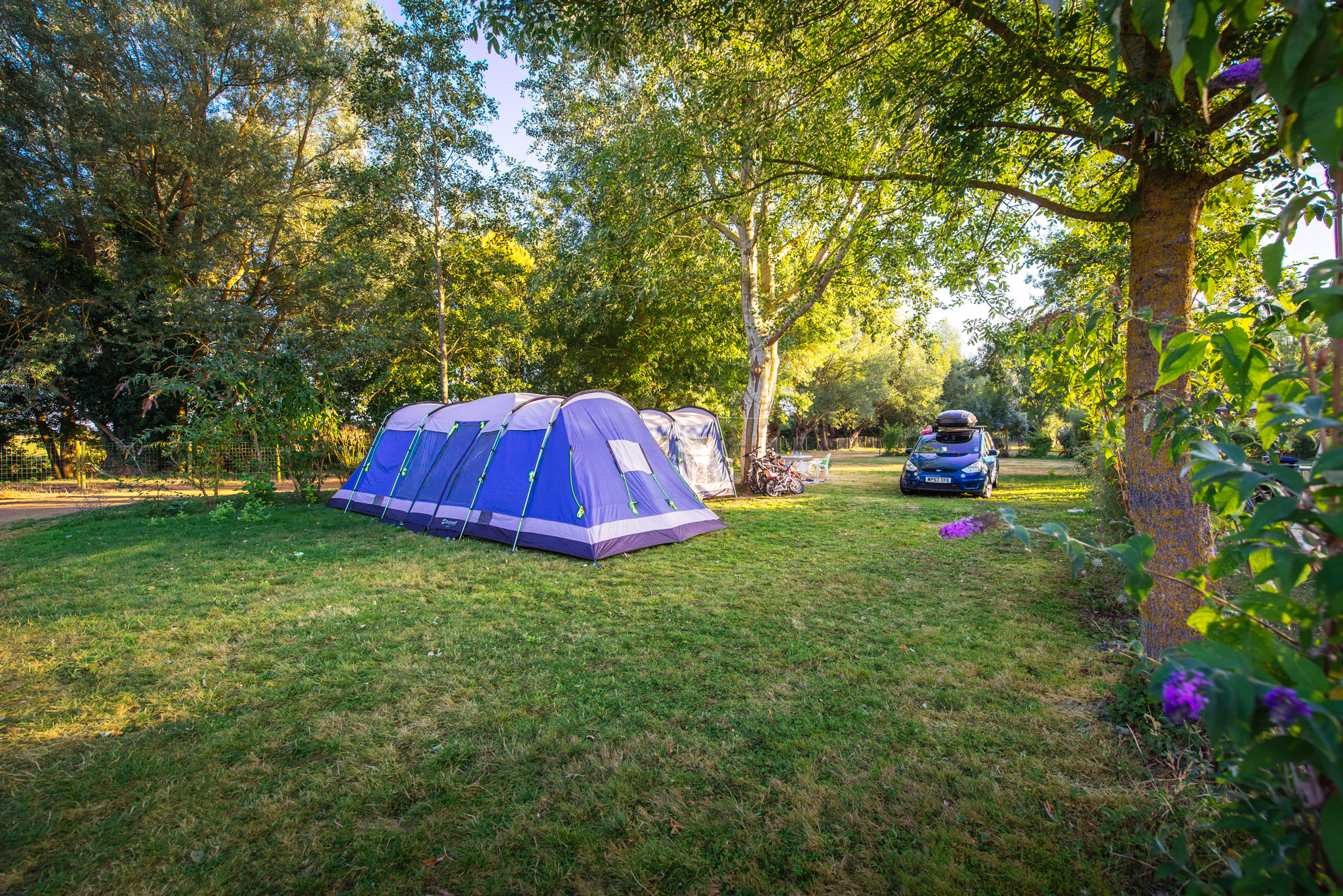 Standplaats - tent, caravan of camper - met elektriciteit