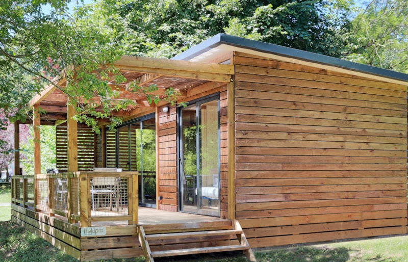 Premium Chalet Maine 2 slaapkamers - TV - Vaatwasmachine - NEW 2025, PRIVE PONTON !