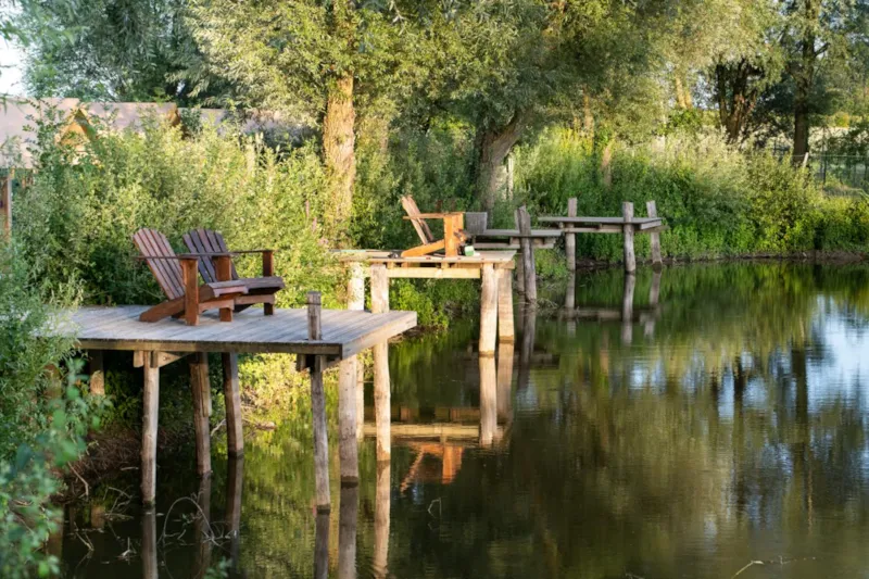 Chalet Premium Maine 1 Chambre - Tv - Nouveauté 2026, Ponton Prive !