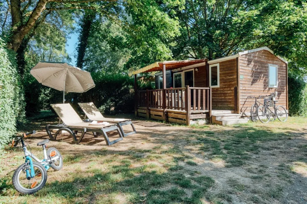 Location - Cottage Classique Authion 2 Chambres - Camping de l'Etang Sites et Paysages