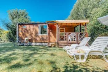 Location - Cottage Confort 2 Chambres - Tv - Camping de l'Etang Sites et Paysages
