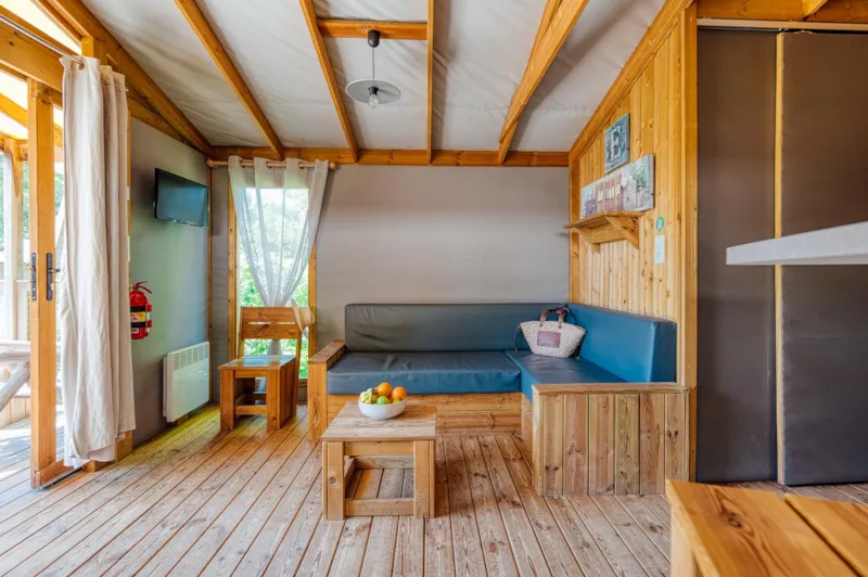 Chalet Insolite Premium Loire 2 Chambres - Tv