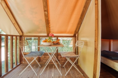 BUnusual Tent Nature Cyclo 1 bedroom - without toilet blocks - without kitchen