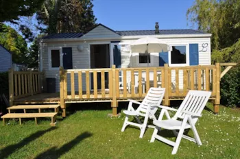 Mietunterkunft - Mobilheim Oceane 2 Zimmer 27M² - AIROTEL Camping LE RAGUENES PLAGE
