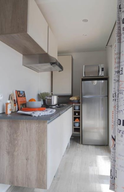 Mobile-home DECLIK 3 bedrooms 35.2m² - terrace + Spüllmachine — 2