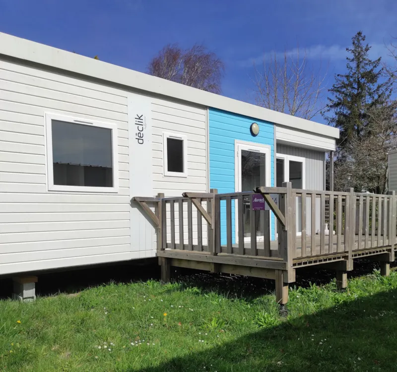 Mobilhome Declik 3 Chambres 35.2M² - Terrasse Façade