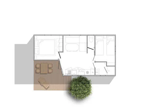 Mobilhome Jungle 2 Chambres
