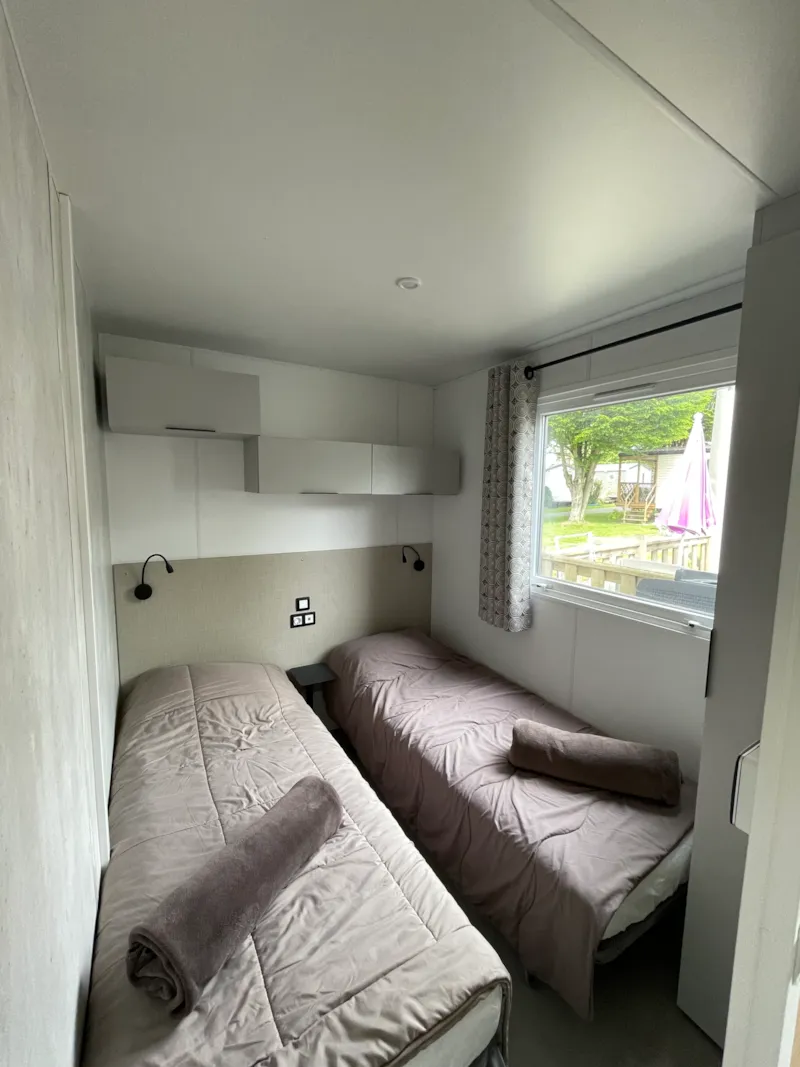 Mobilhome Grand Large  2 Chambres  + 1 Couchage Additionnel Dans  Salon Sur Banquette. 4/5 Personnes