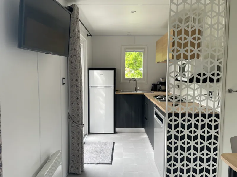 Mobilhome Grand Large  2 Chambres  + 1 Couchage Additionnel Dans  Salon Sur Banquette. 4/5 Personnes