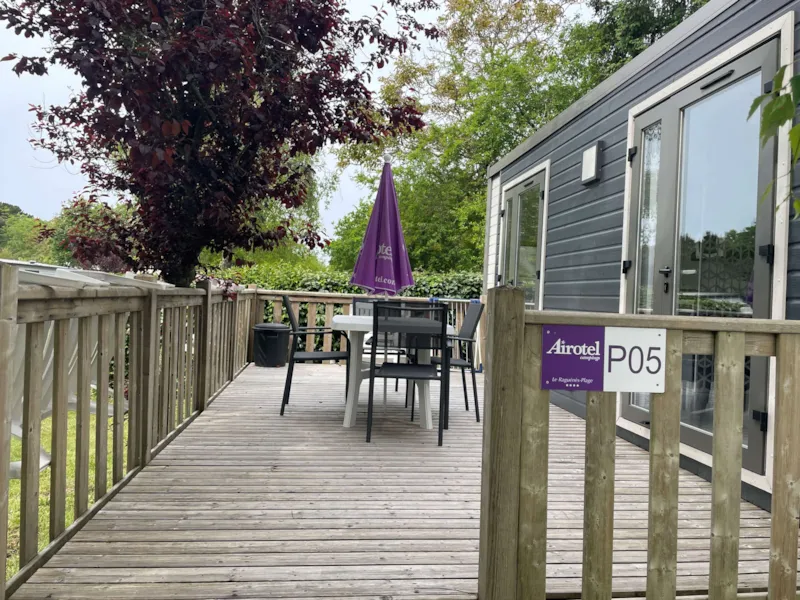 Mobilhome Grand Large  2 Chambres  + 1 Couchage Additionnel Dans  Salon Sur Banquette. 4/5 Personnes