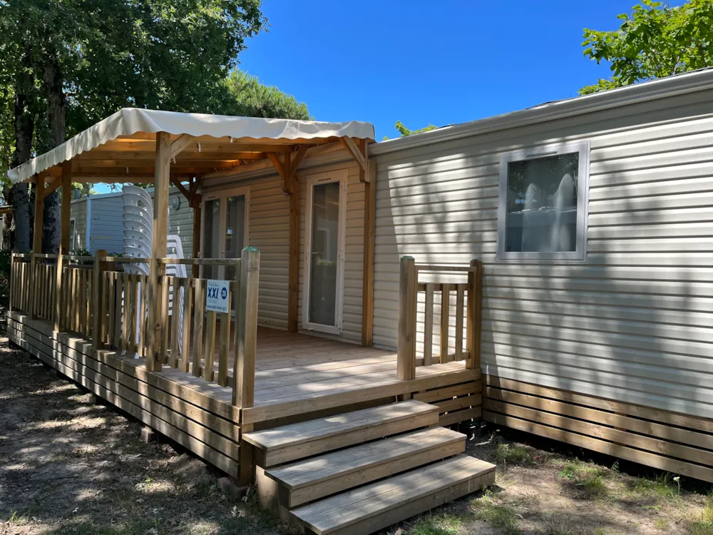 Location - Country Park - Mobil-Home Xxl Breizh - 37 M² - 4 Chambres - 1 Salle De Bain - 1 Wc - Mobil Home XXL – Country Park