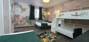 Chambre - Chambre Safari - Hôtel & Camper Le Moulin de la Brevette  