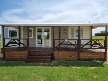 Location - Cosy Mobil-Home - Hôtel & Camper Le Moulin de la Brevette  