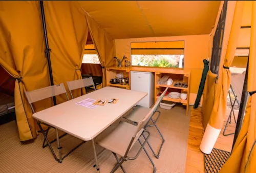 Huuraccommodatie(s) - Ponza-Tent - image n°2 - Camping Onlycamp du Lac de Roybon