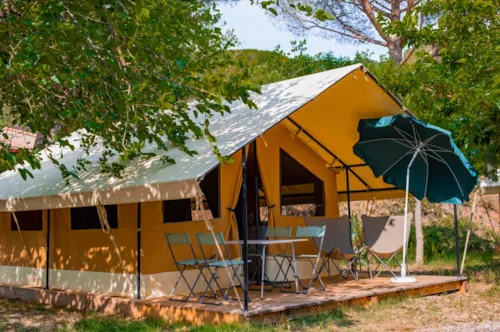 Huuraccommodatie(s) - Ponza-Tent - image n°1 - Camping Onlycamp du Lac de Roybon