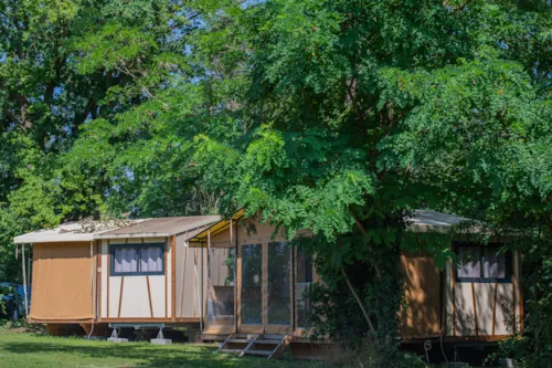 Huuraccommodatie(s) - Tiny-House Galli - image n°1 - Camping Onlycamp du Lac de Roybon