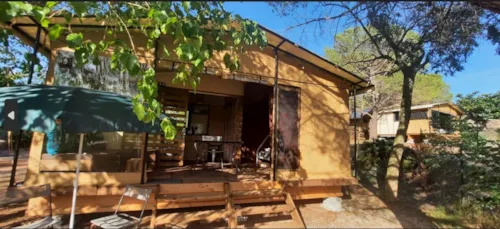 Huuraccommodatie(s) - Tiny-House Galli - image n°4 - Camping Onlycamp du Lac de Roybon